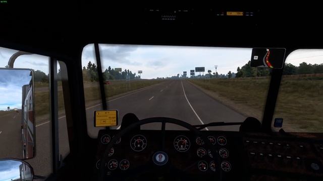 From Tulsa to McAlester on Kenworth K100E | American Truck Simulator 1.48 смотреть онлайн