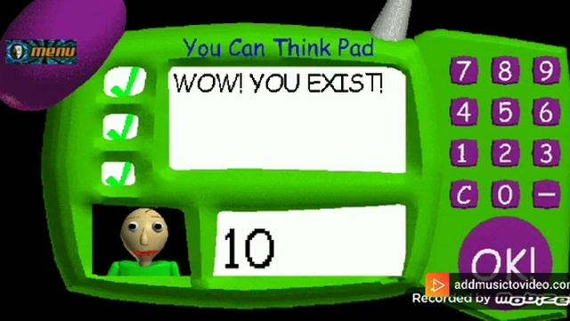 baldi basics classic mod menu (ciber hacker) смотреть онлайн