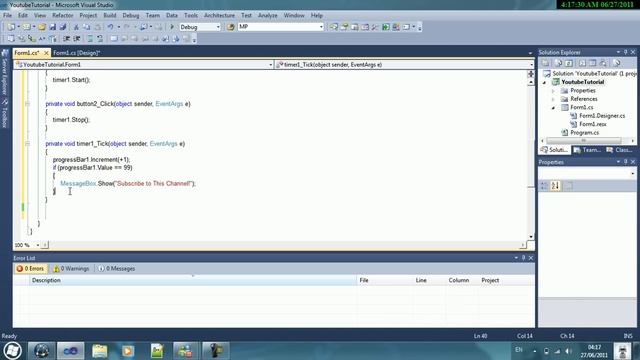 [C#] - Advanced ProgressBar смотреть онлайн