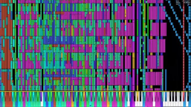 [Black MIDI] Bad Apple - 12.6 million notes смотреть онлайн