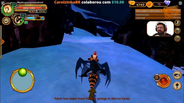School of Dragons Android #30 - Ajudando o Arqueologo na caverna de gelo - Escola de dragões смотреть онлайн