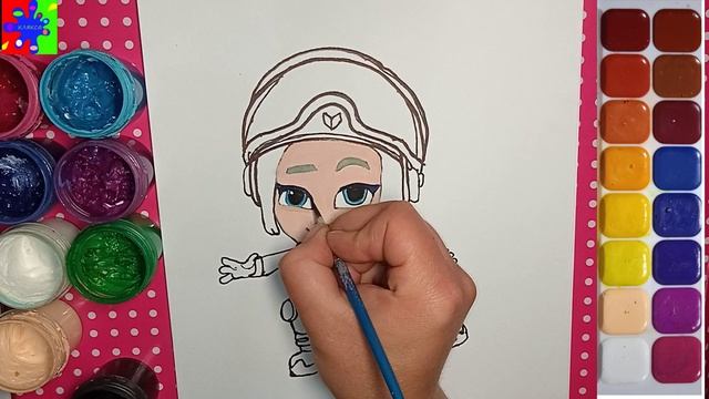 Команда флоры рисуем Флору из нового мультика.