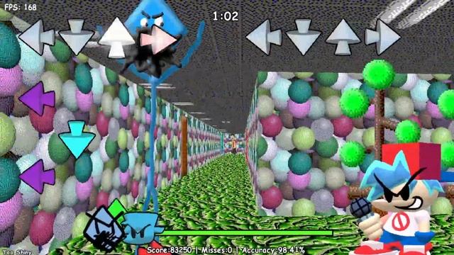 FNF Vs. Dave and Bambi: Golden Apple Edition v1.2 - Too Shiny (FC) смотреть онлайн