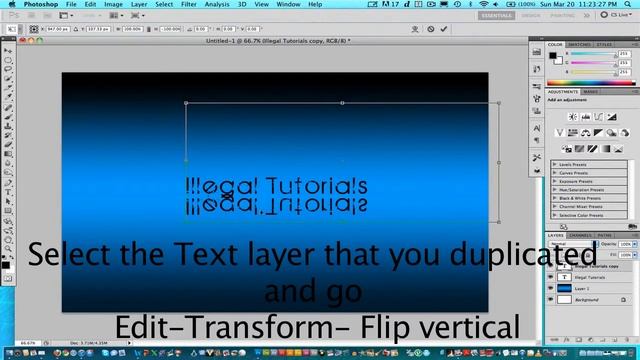 Adobe Photoshop CS5 Tutorial- Cool Background/Wallpaper HD смотреть онлайн