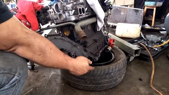 Wira 4G15 Turbo Overhaul Part 4- Dah boleh masukkan enjin смотреть онлайн