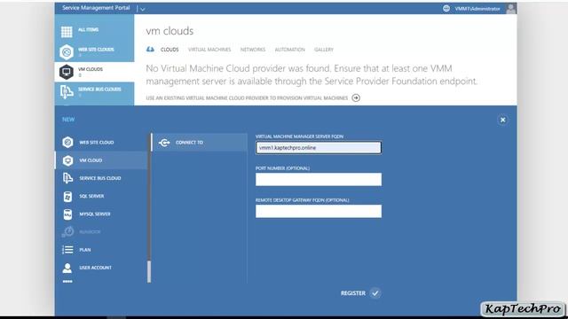 How To Register Service Provider Foundation In Windows Azure Pack смотреть онлайн