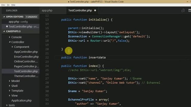 Learn CakePHP v3.5 Tutorial in HINDI for beginners (Part 17) Database Basics | ConnectionManager смотреть онлайн
