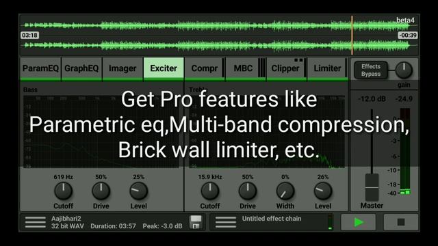 Get unbelievable pro audio editing features on your mobile phone!!! смотреть онлайн
