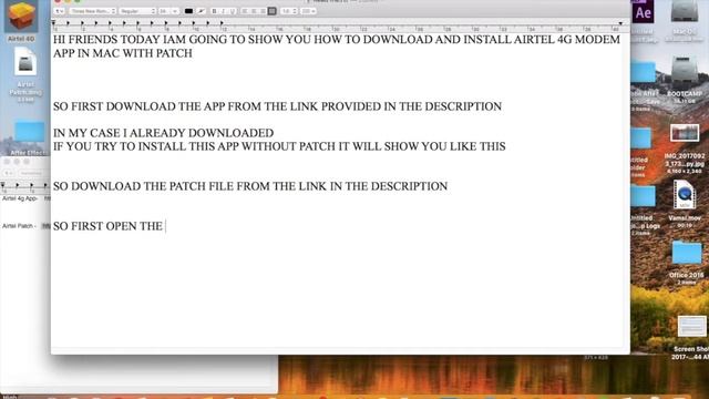 How TO Download And Instal Airtel 4G App In Mac смотреть онлайн