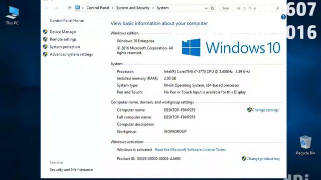 Windows 10 Enterprise Build 1607 Updated Jul 2016 смотреть онлайн