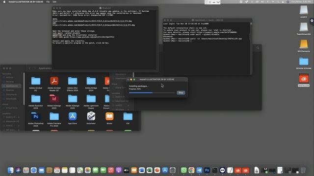 MacOS Adobe Illustrator 2024 V28 Tutorial Video