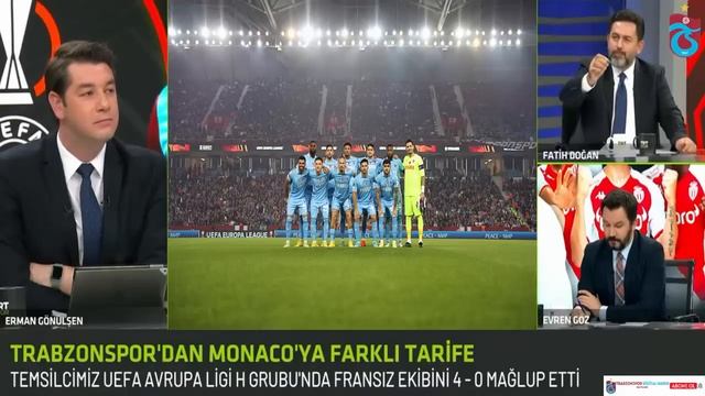 Evren Göz-Fatih Doğan'dan Trabzonspor'a Övgü..! |Trabzonspor 4-0 Monaco| Son Gelişmeler-Özet смотреть онлайн