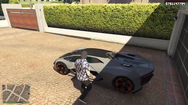 GTA 5 - Lamborghini Terzo Millennio Secret Location | Grand Theft Auto V Car Glitch смотреть онлайн