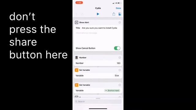 How to download a FAKE Cydia from Shortcuts смотреть онлайн