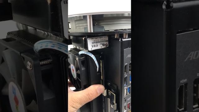 Minimum itx paint cylinder case for water cooled computer смотреть онлайн
