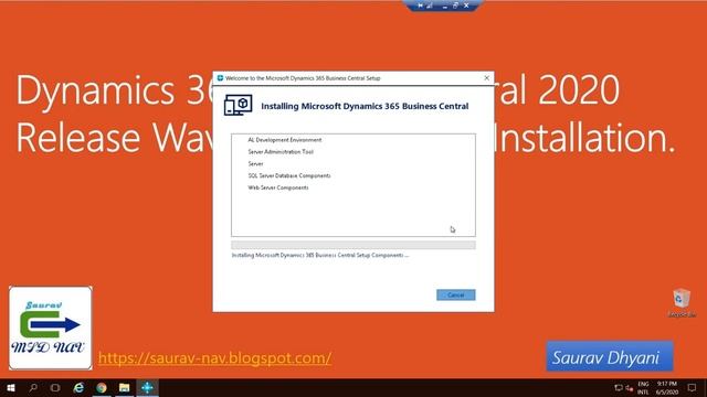 Installation - BC16 Dynamics 365 Business Central 2020 Wave 1 смотреть онлайн