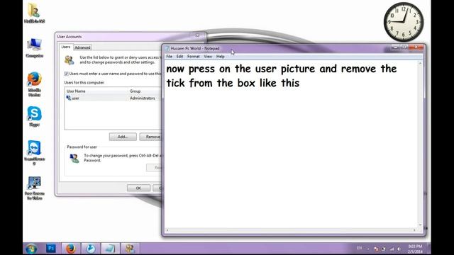 Tutorial on how to Skip Windows Logon Screen in Windows 7 and 8. смотреть онлайн