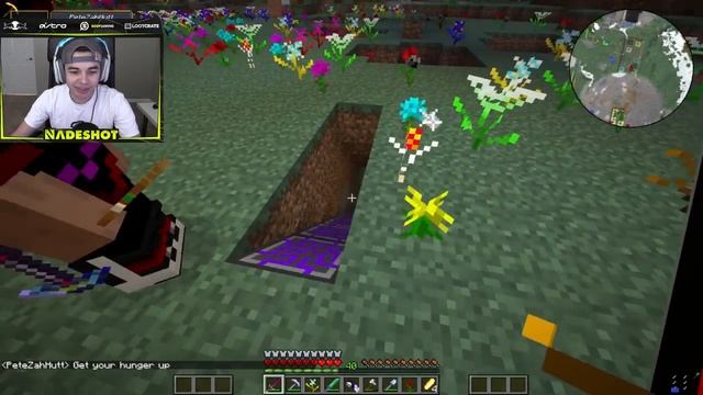Minecraft Crazy Craft 3.0 (Ep 16) - "MYSTERIOUS GOLDEN APPLE!" w/ Nade смотреть онлайн
