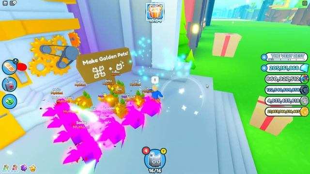 | How to Make a 166t Pet | New Update Best Fusing | Pet Simulator X смотреть онлайн