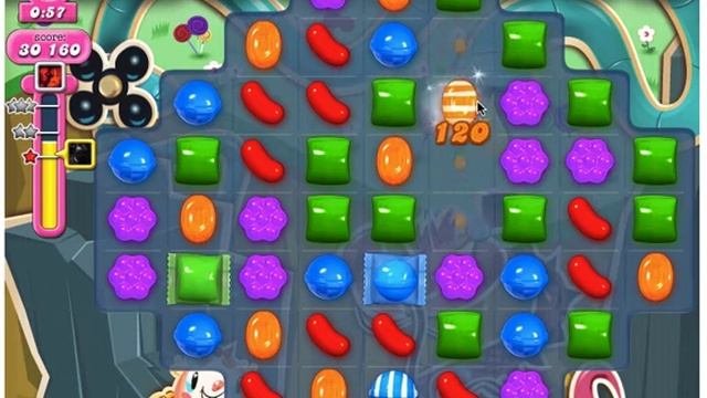 Candy Crush Saga Level 32 - 3 Stars No Boosters смотреть онлайн