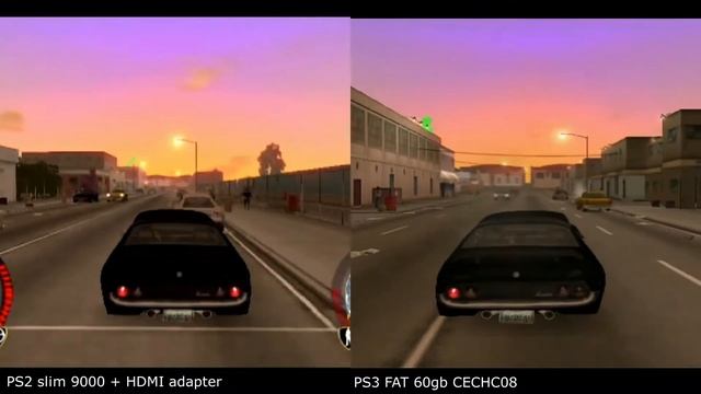 Driver: Parallel Lines - PS2 vs PS3 60gb Backward Compatibility - Graphics comparison смотреть онлайн