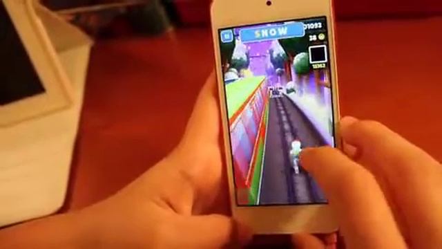 IPod touch 5g PINK (5th generation) My favorite games review and battery short info. смотреть онлайн
