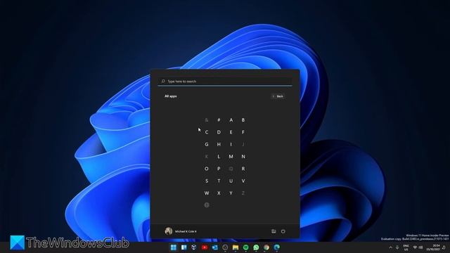 Quickly locate Apps from All apps in Start Menu of Windows 11 смотреть онлайн