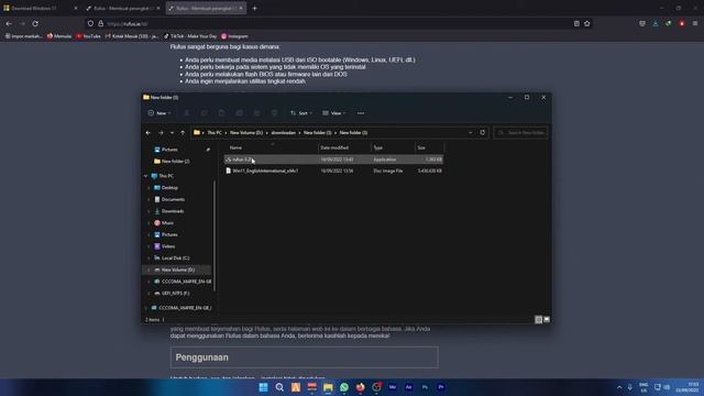cara cepat membuat bootable flashdisk windows 11 dengan rufus 2022 смотреть онлайн