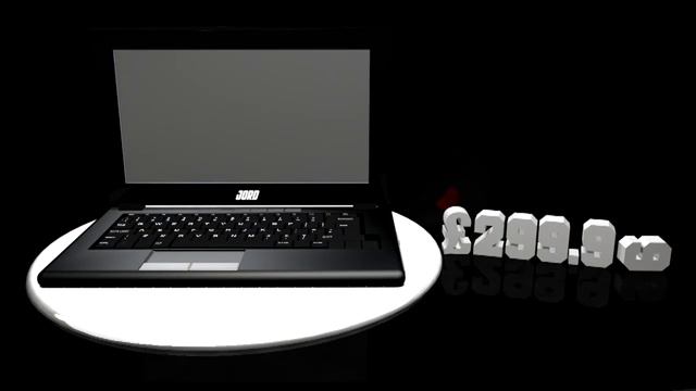 Laptop in Cinema 4D смотреть онлайн