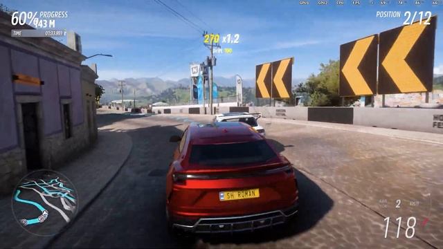 Forza Horizon 5: Lamborghini Urus 2019 - Panoramica Sprint - Gameplay смотреть онлайн