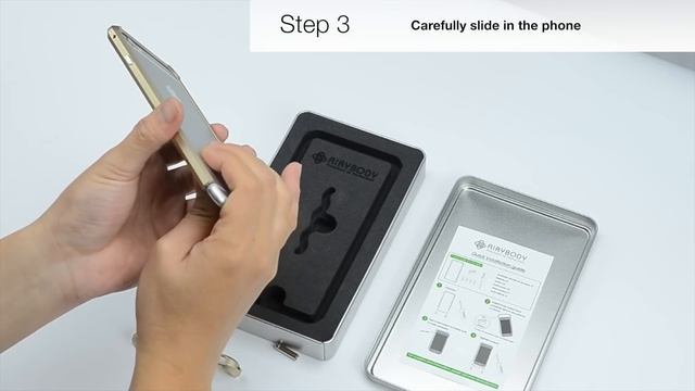 Airybody Unibody aluminum bumper quick installation video iPhone 6/6 Plus смотреть онлайн