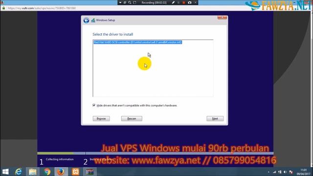 Cara Install Windows 10 di VPS Singapore KVM смотреть онлайн