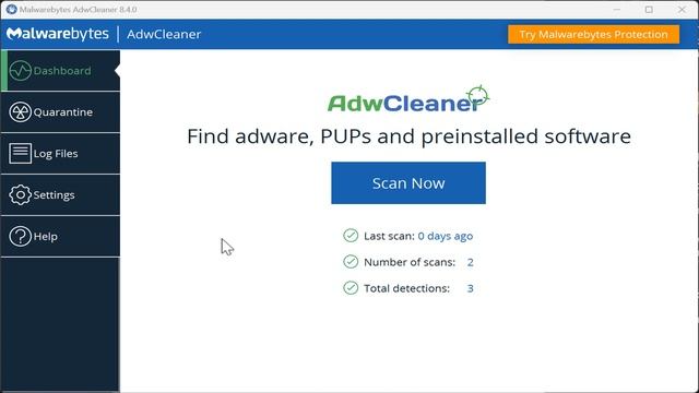 Remove PC Bloatware with Malwarebytes AdwCleaner смотреть онлайн