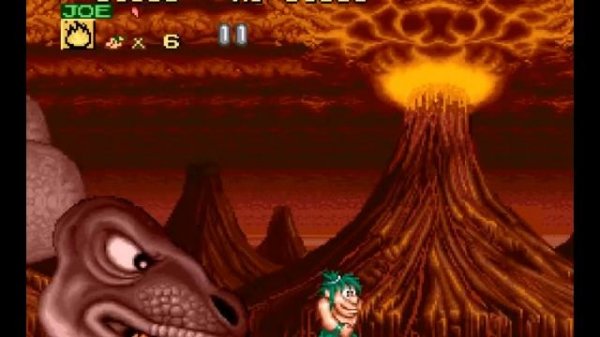 Joe & Mac 1 - Caveman Ninja: SNES - Hard mode Gameplay_All Secret Bonus Stage & Secret Keys (mdX)