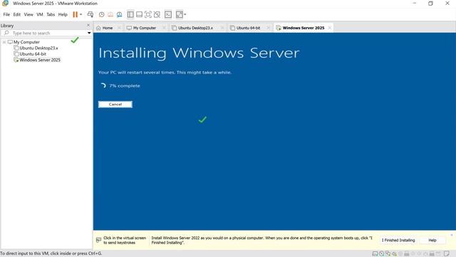 EP43: ติดตั้ง Windows Server 2025 บน Vmware workstation 17 Pro | ไลน์ @linux смотреть онлайн