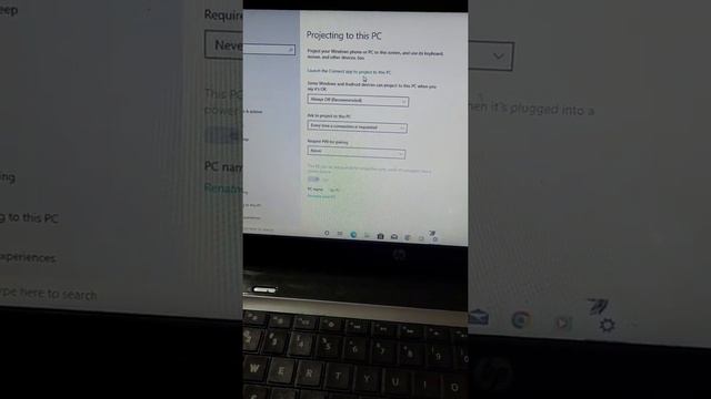 Projecting to this pc not working | Cast mobile screen on windows 10 laptop problem fix смотреть онлайн