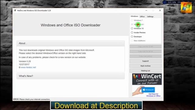 Windows ISO Downloader 5.29 смотреть онлайн