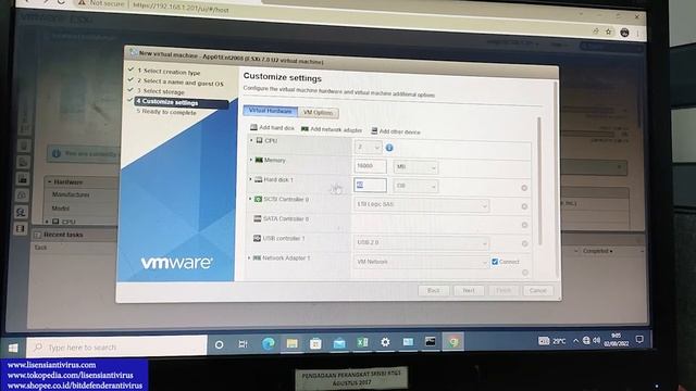 Cara INSTALL VMWARE VSPHERE ESXI dan LOAD ISO le DATASTORE untuk INSTALL WINDOWS SERVER смотреть онлайн