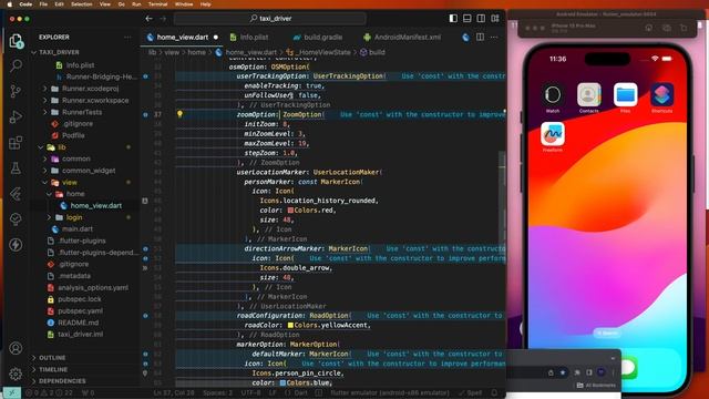 #5 Flutter Taxi App: Integrating OpenStreetMaps with Bloc & Cubit | Home Screen смотреть онлайн