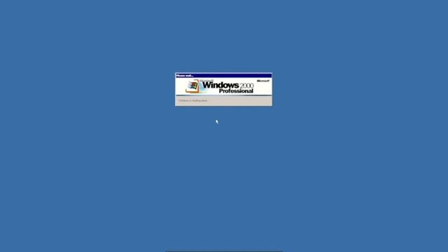 Windows 2000 vs Windows ME startup & shutdown смотреть онлайн