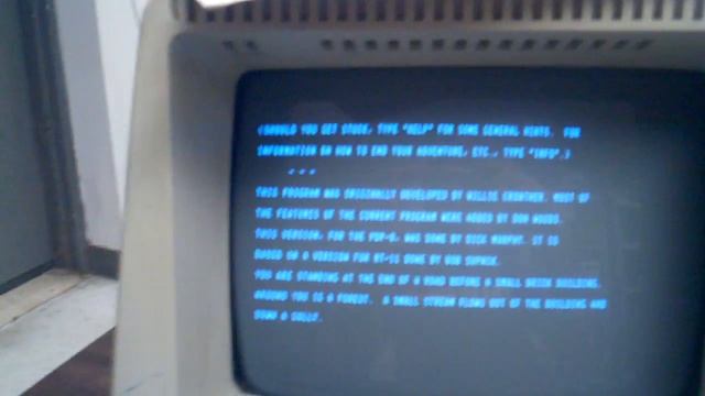 PDP/8e, RK05, VT50, Adventure, DEC PDP, PDP 8 смотреть онлайн