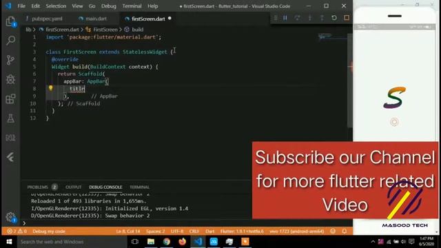 Flutter Splash Screen for iOS/Android | Create Beautiful Splash Screen in Flutter смотреть онлайн