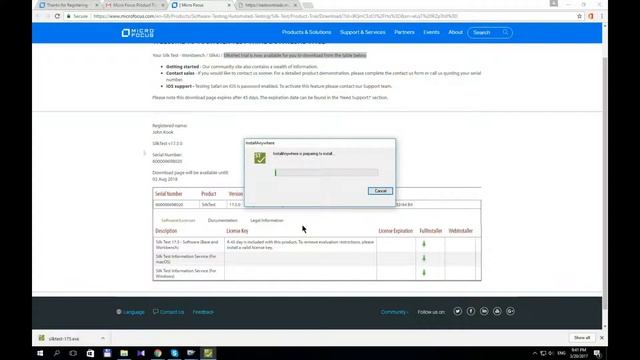 Install Silk Test 17.5 on Windows 10 - automated testing tool byND смотреть онлайн