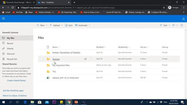 Office 365 | OneDrive: Downloading Files смотреть онлайн