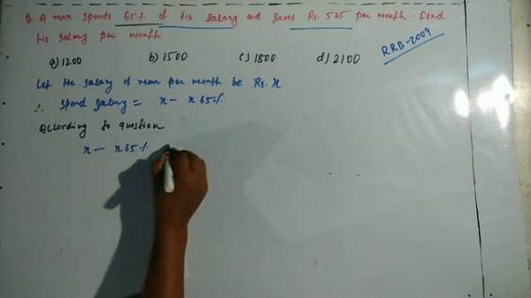 Quantitative Aptitude(Percentage)-RRB,SSC & Others Competitive Examinations