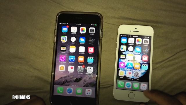 iOS 11 vs iOS 10.3.3 (iPhone 6S Plus Vs iPhone 5S) смотреть онлайн