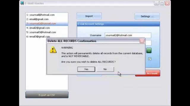 MULTI POP3 EMAIL DOWNLOADER TOOL - E-MAIL MASTER V 2.0 смотреть онлайн