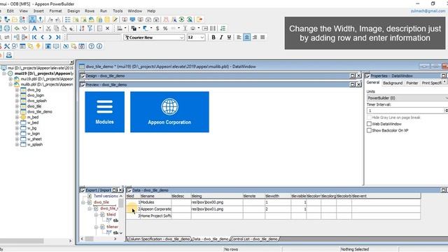 Download PowerBuilder Tile Menu using Datawindow Object смотреть онлайн