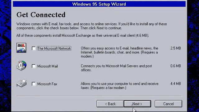 Microsoft Windows 95 Installation Walkthrough смотреть онлайн