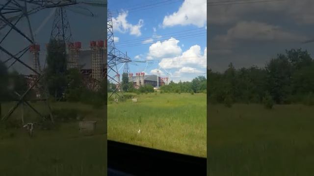 Проезд вдоль ЧАЭС смотреть онлайн